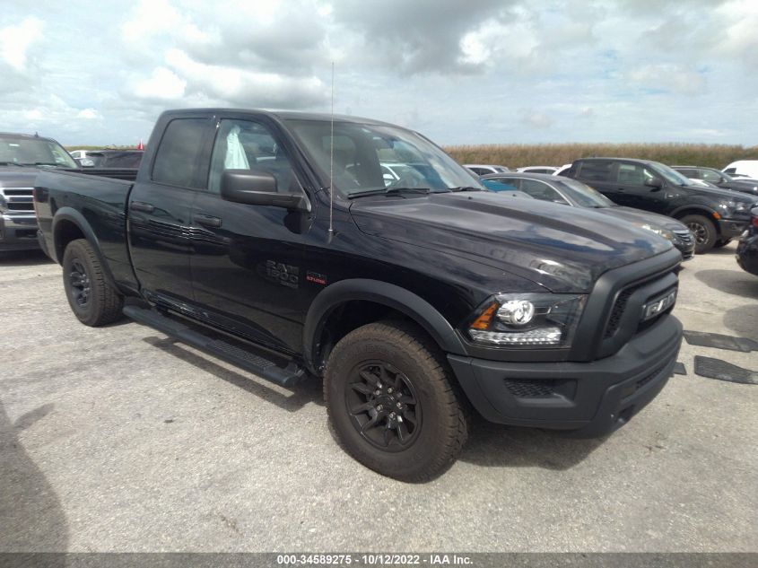 2022 RAM 1500 CLASSIC WARLOCK VIN: 1C6RR6GT7NS186543