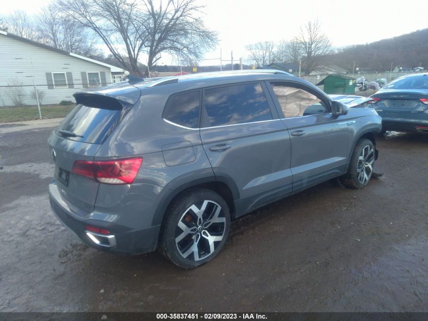 2022 VOLKSWAGEN TAOS SEL VIN: 3VV2X7B25NM061538