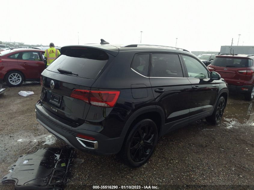 2022 VOLKSWAGEN TAOS SE VIN: 3VVLX7B26NM002244