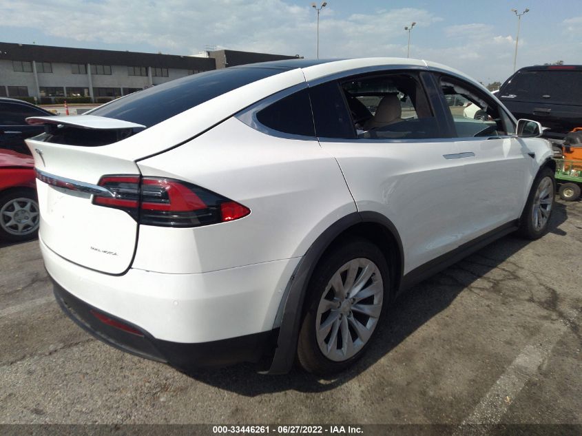 2020 TESLA MODEL X LONG RANGE VIN: 5YJXCBE28LF275648
