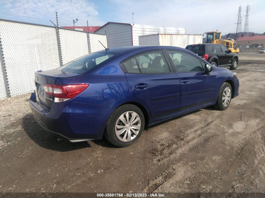 2022 SUBARU IMPREZA VIN: 4S3GKAB64N3611008