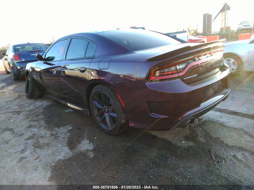 2022 DODGE CHARGER R/T VIN: 2C3CDXCT4NH190456