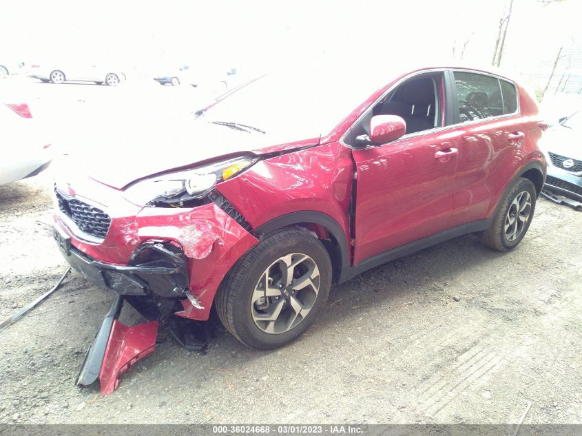 2022 KIA SPORTAGE LX VIN: KNDPM3AC6N7970804