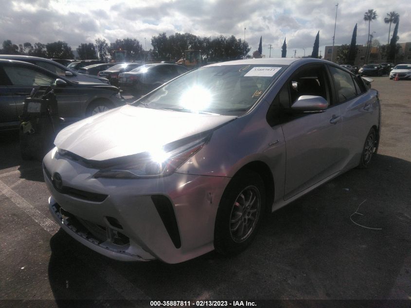 2022 TOYOTA PRIUS L VIN: JTDKAMFU5N3162218