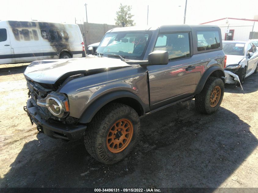 2021 FORD BRONCO BASE VIN: 1FMDE5AH7MLA73144