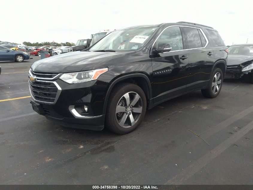 2021 CHEVROLET TRAVERSE LT LEATHER VIN: 1GNERHKW2MJ215818