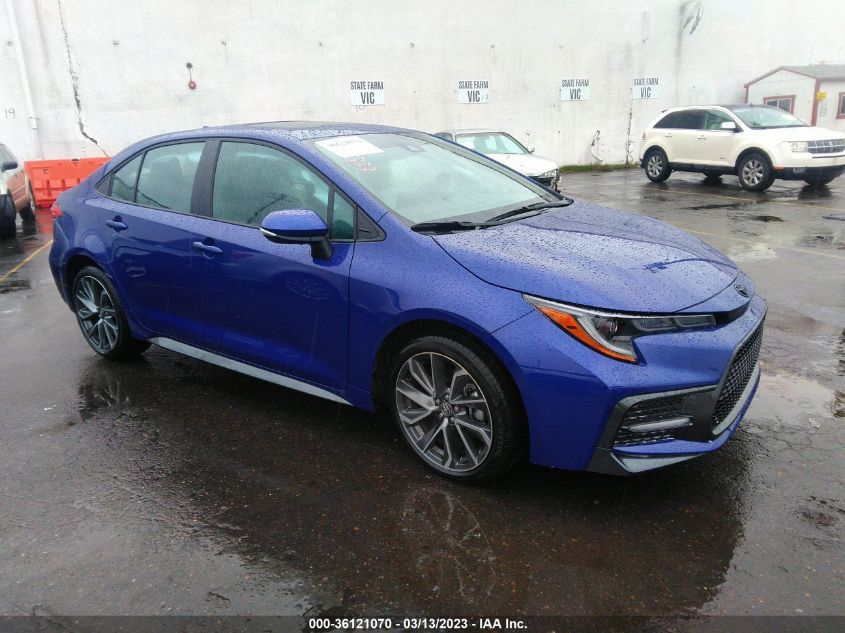 2022 TOYOTA COROLLA SE VIN: 5YFP4MCE7NP130663