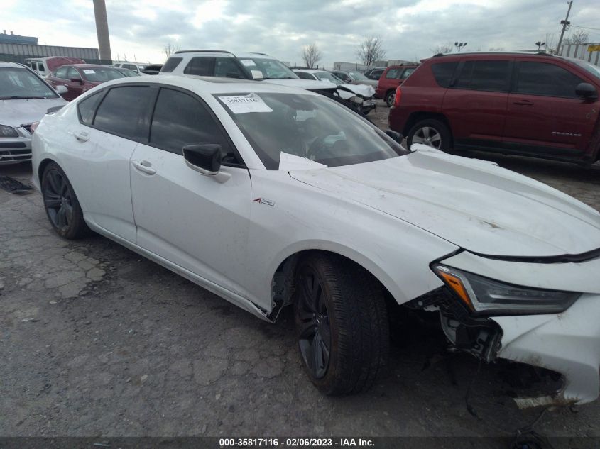 2022 ACURA TLX W/A-SPEC PACKAGE VIN: 19UUB5F58NA000987