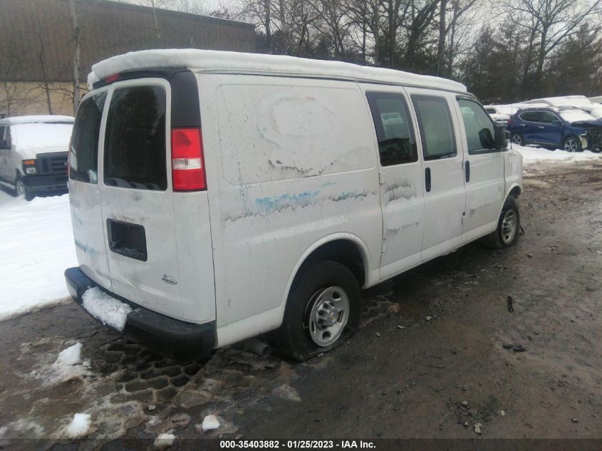 2021 CHEVROLET EXPRESS CARGO VAN VIN: 1GCWGAFP5M1193052