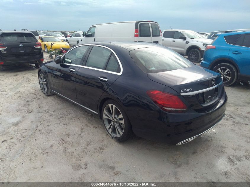 2021 MERCEDES-BENZ C-CLASS C 300 VIN: W1KWF8DB1MR648053