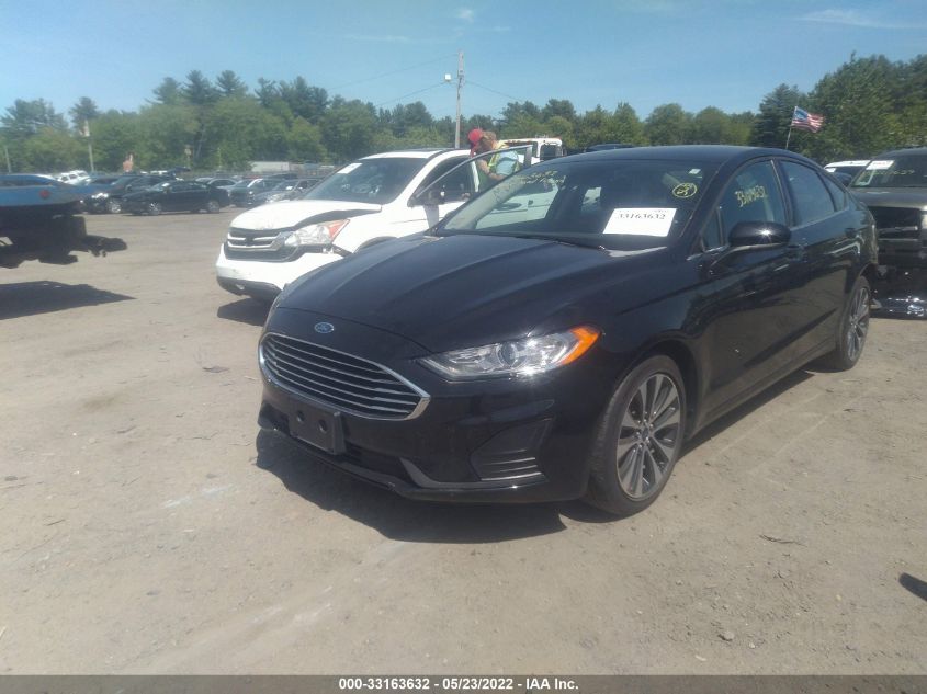 2020 FORD FUSION SE VIN: 3FA6P0T96LR207986