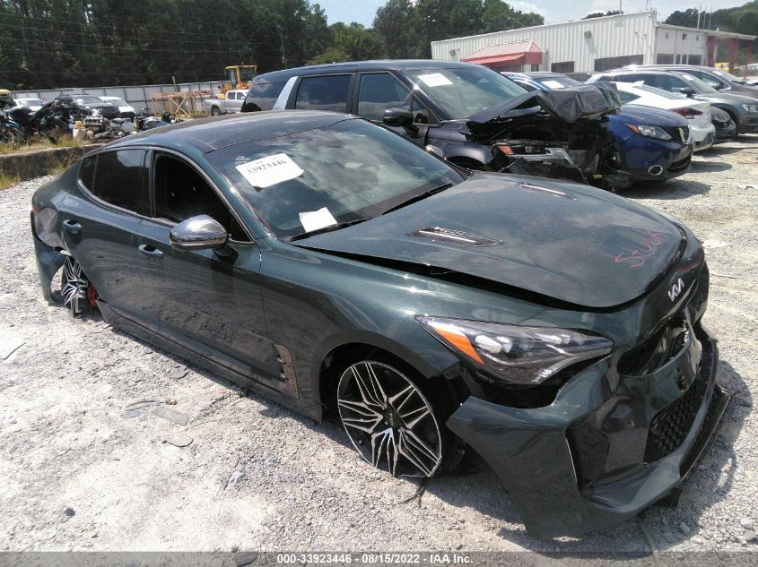 2022 KIA STINGER GT2 VIN: KNAE55LC8N6103713