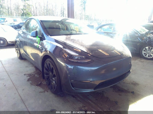 2022 TESLA MODEL Y PERFORMANCE VIN: 7SAYGDEFXNF396341