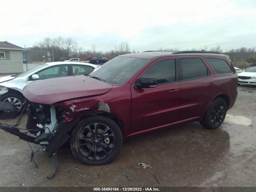 2021 DODGE DURANGO GT PLUS VIN: 1C4RDJDG4MC862733