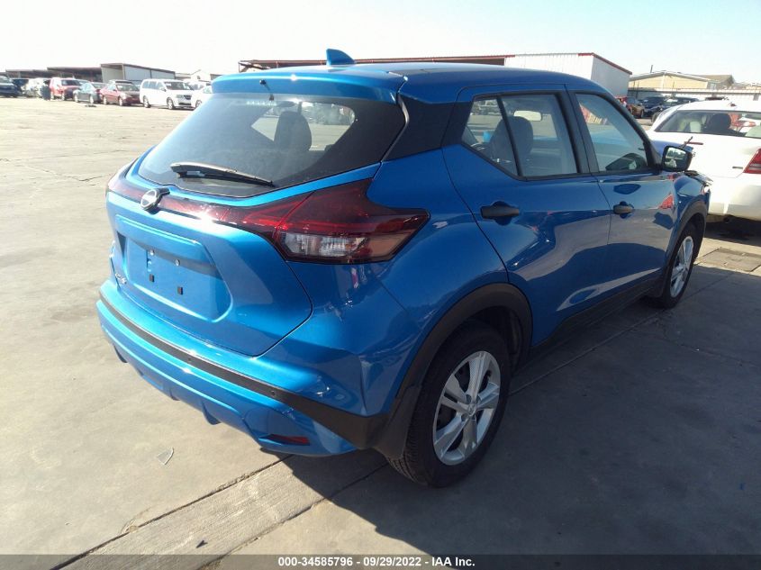 2022 NISSAN KICKS S VIN: 3N1CP5BV3NL482636