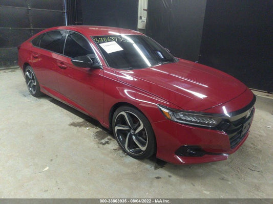2021 HONDA ACCORD SEDAN SPORT SE VIN: 1HGCV1F46MA003050