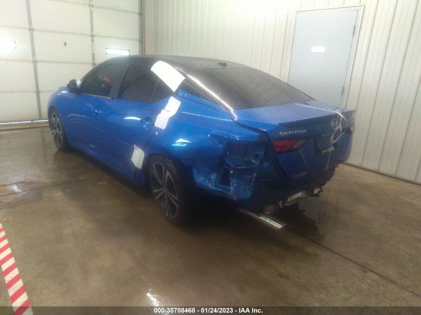 2022 NISSAN SENTRA SR VIN: 3N1AB8DV5NY302239