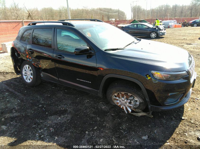2022 JEEP CHEROKEE LATITUDE LUX VIN: 1C4PJMMX7ND534025