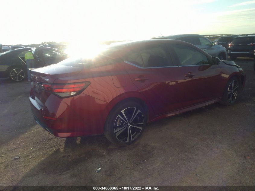 2021 NISSAN SENTRA SR VIN: 3N1AB8DV3MY244128