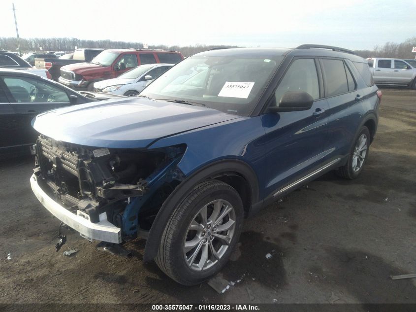 2021 FORD EXPLORER XLT VIN: 1FMSK8DH7MGA79614