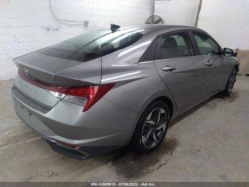 2021 HYUNDAI ELANTRA SEL VIN: KMHLN4AG8MU126523