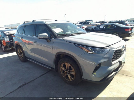 2022 TOYOTA HIGHLANDER HYBRID BRONZE EDITION VIN: 5TDABRCH9NS560060