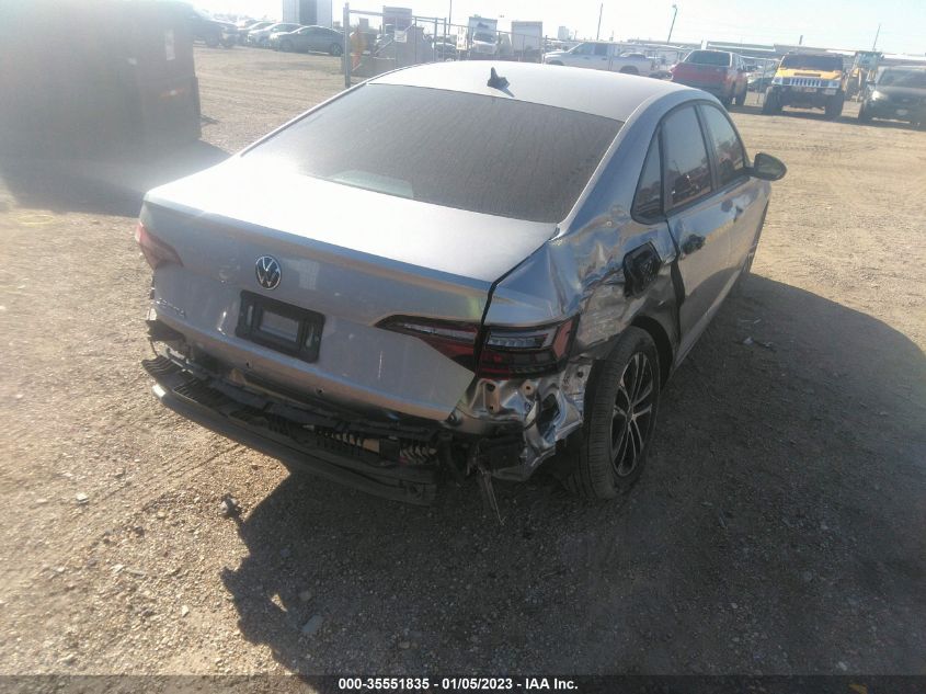 2022 VOLKSWAGEN JETTA SPORT VIN: 3VWBM7BU4NM018542
