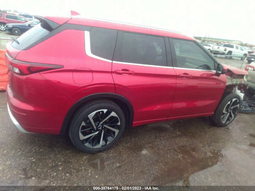 2022 MITSUBISHI OUTLANDER SEL VIN: JA4J3VA87NZ091441