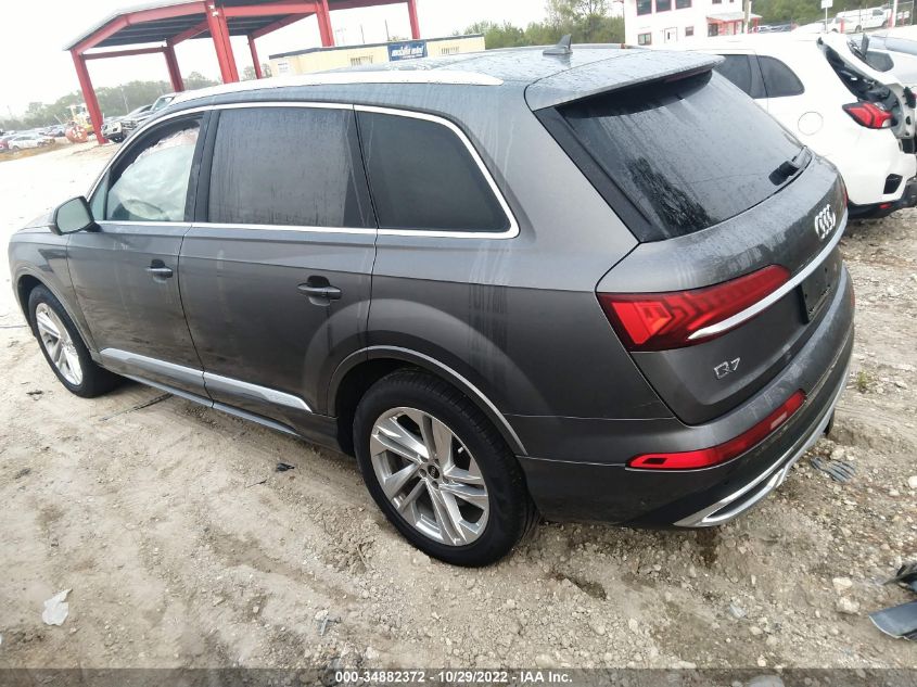 2021 AUDI Q7 PREMIUM PLUS VIN: WA1LJAF7XMD012654