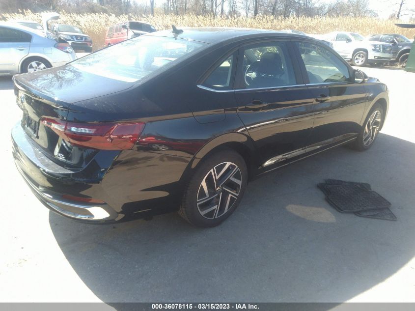 2022 VOLKSWAGEN JETTA SEL VIN: 3VWGM7BUXNM023363