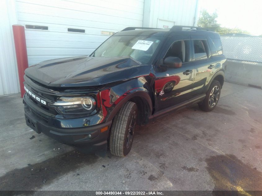 2021 FORD BRONCO SPORT OUTER BANKS VIN: 3FMCR9C60MRA45822