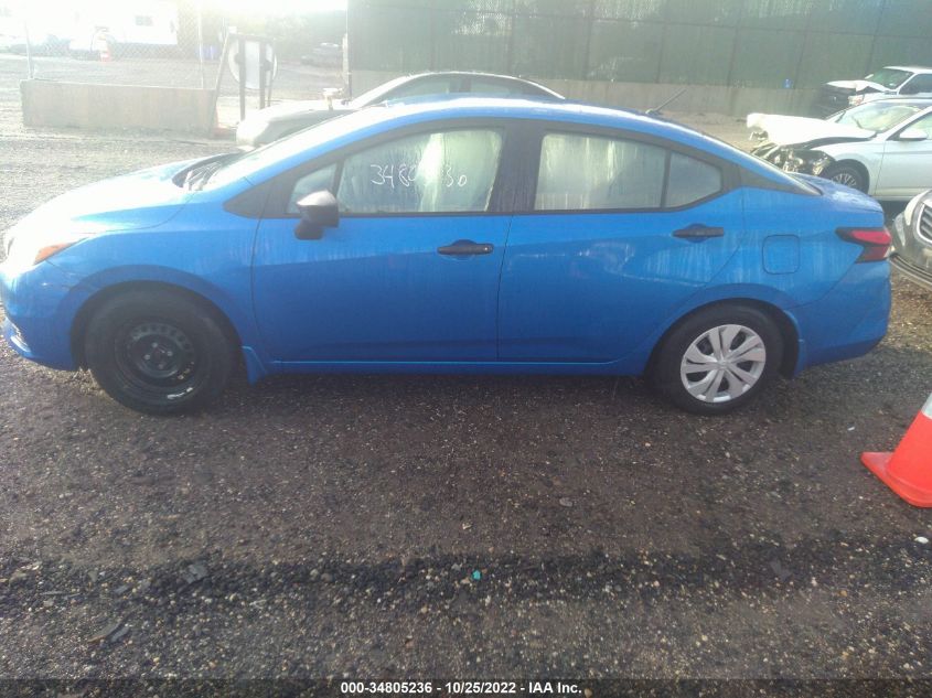 2022 NISSAN VERSA S VIN: 3N1CN8DV6NL821216