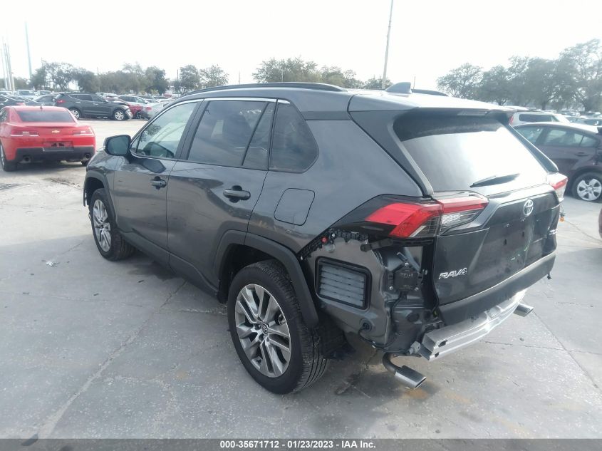 2022 TOYOTA RAV4 XLE PREMIUM VIN: 2T3C1RFV4NC196482