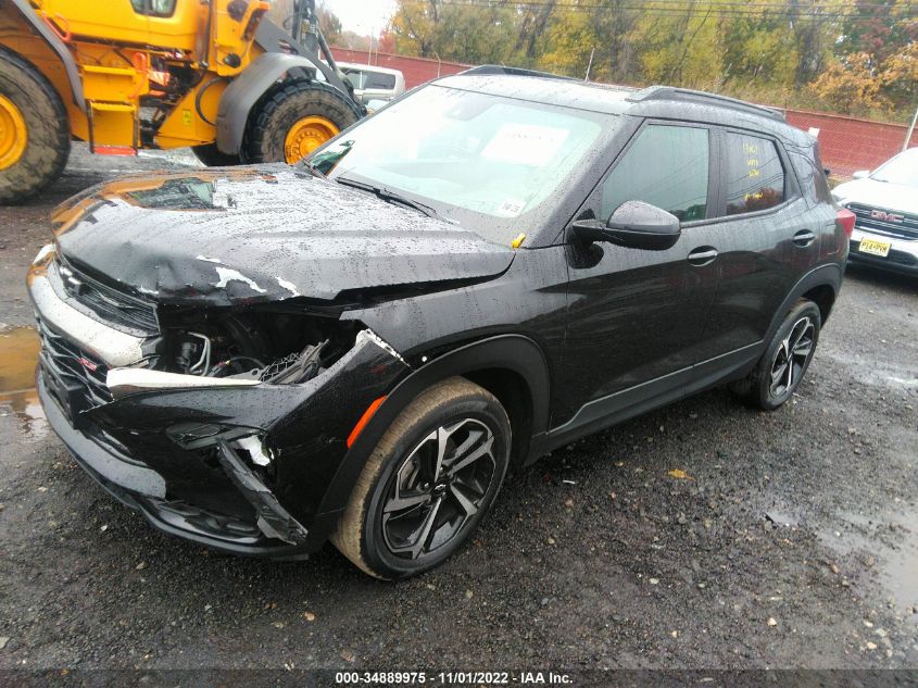 2021 CHEVROLET TRAILBLAZER RS VIN: KL79MTSL4MB035829