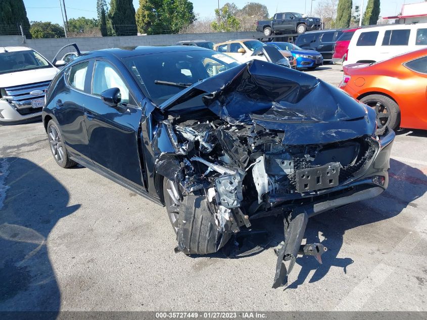 2021 MAZDA MAZDA3 HATCHBACK PREFERRED VIN: JM1BPALL0M1401287