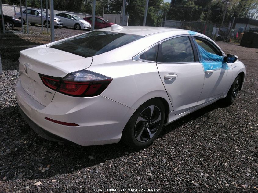 2021 HONDA INSIGHT EX VIN: 19XZE4F58ME010095
