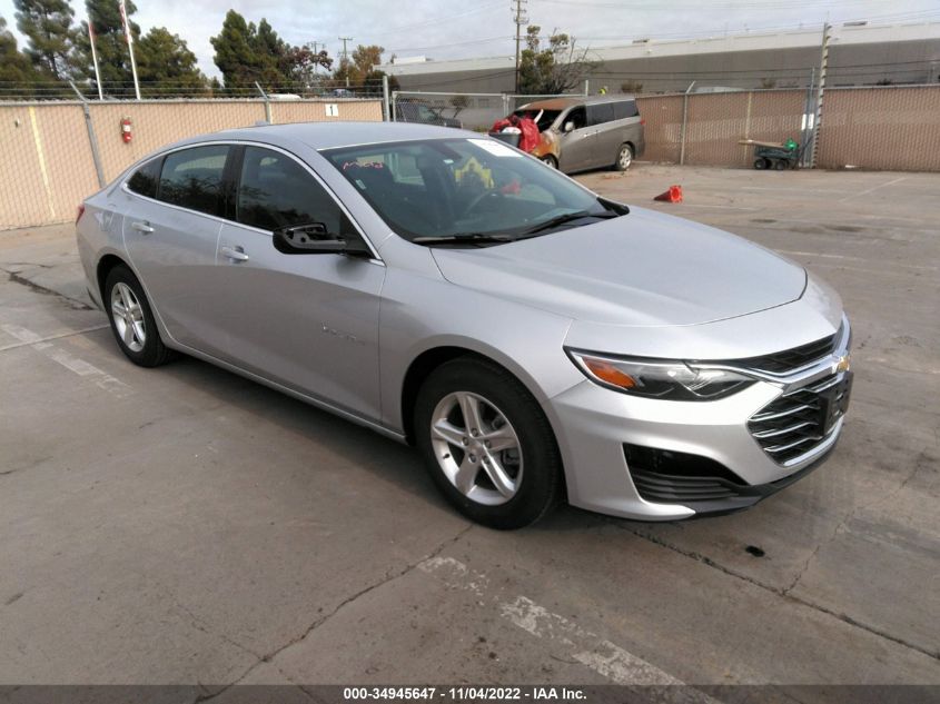 2022 CHEVROLET MALIBU LT VIN: 1G1ZD5ST1NF176729