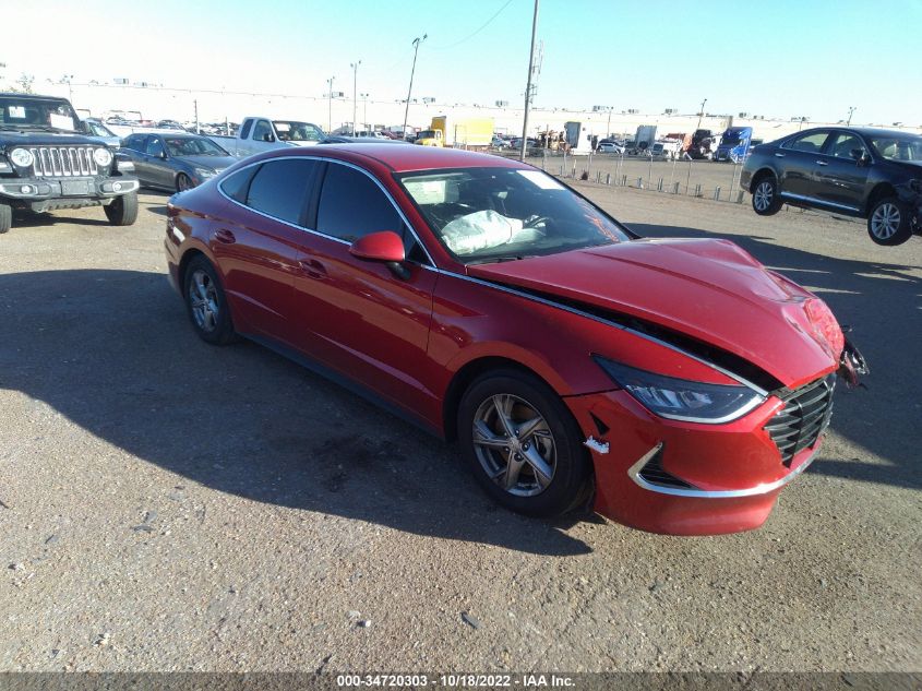 2022 HYUNDAI SONATA SE VIN: 5NPEG4JA2NH147415