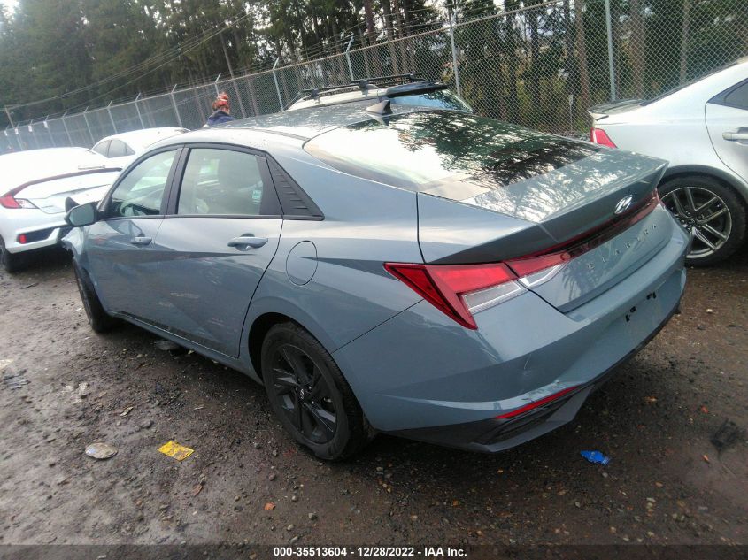 2022 HYUNDAI ELANTRA SEL VIN: KMHLM4AG1NU264070