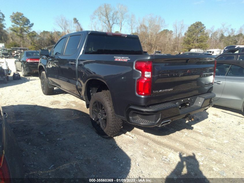 2021 CHEVROLET SILVERADO 1500 CUSTOM TRAIL BOSS VIN: 1GCPYCEF1MZ341799