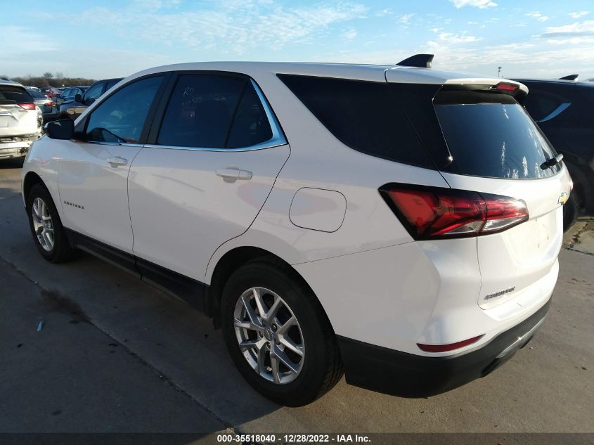 2022 CHEVROLET EQUINOX LT VIN: 3GNAXUEV9NL105388