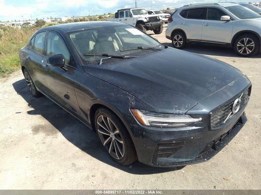 2022 VOLVO S60 MOMENTUM/INSCRIPTION VIN: 7JRL12TZ6NG157662