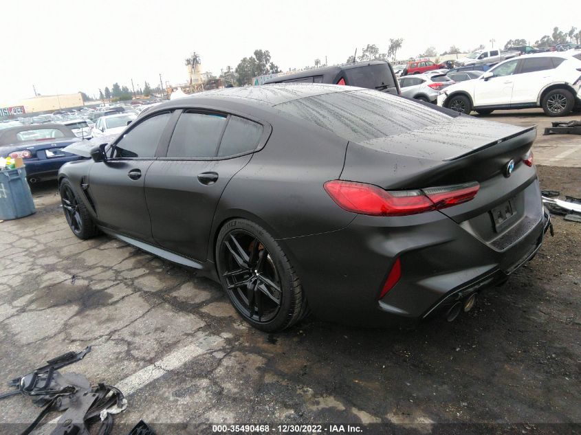 2021 BMW M8 VIN: WBSGV0C02MCF29719
