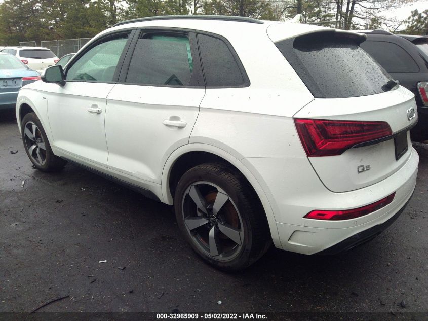 2022 AUDI Q5 S LINE PREMIUM PLUS VIN: WA1EAAFY5N2005402