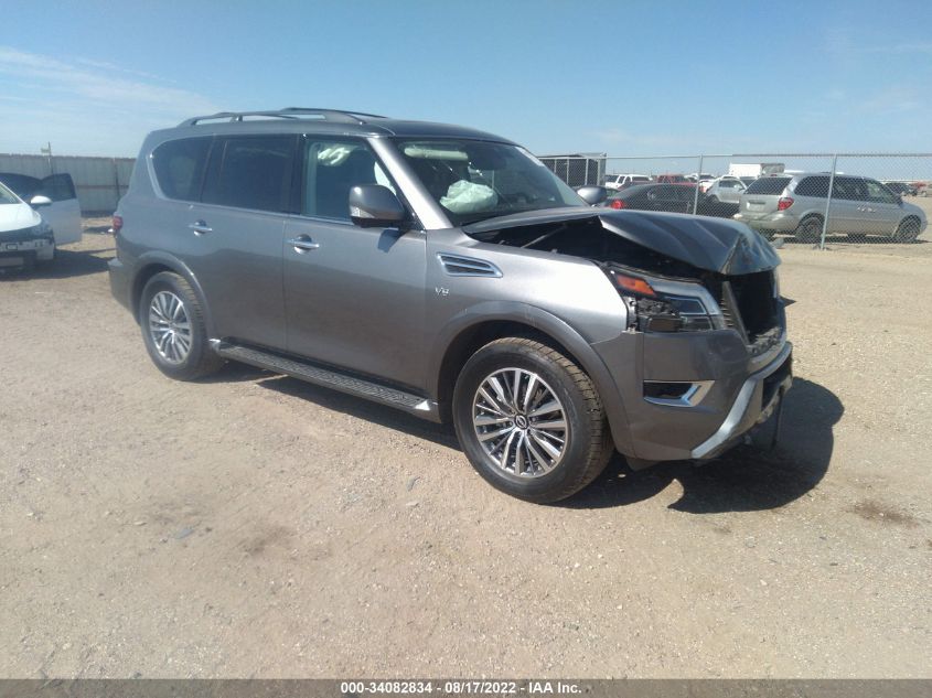 2021 NISSAN ARMADA SL VIN: JN8AY2BD0M9661543