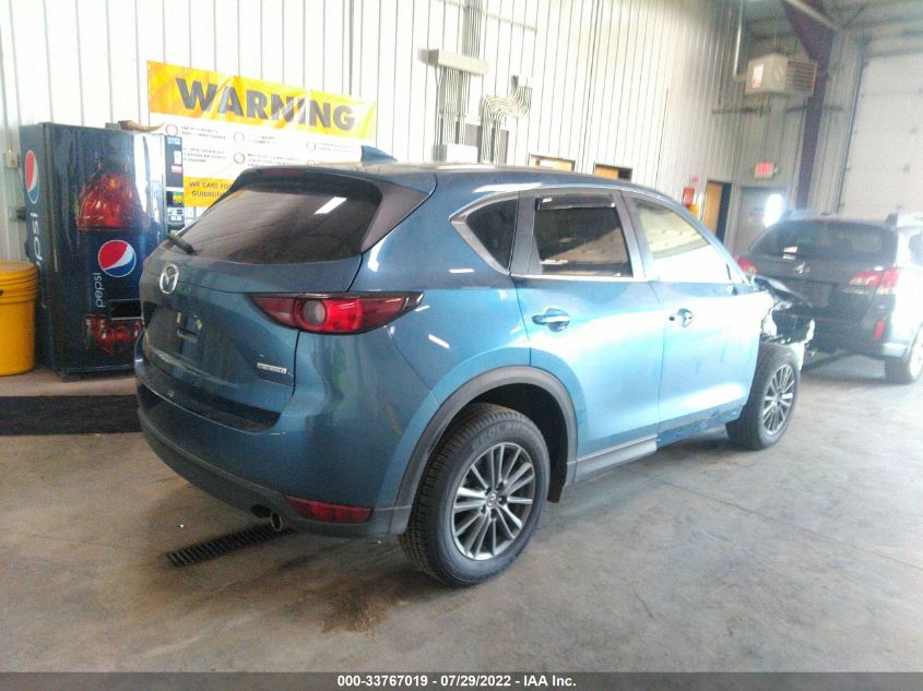 2021 MAZDA CX-5 SPORT VIN: JM3KFBBM9M0400140