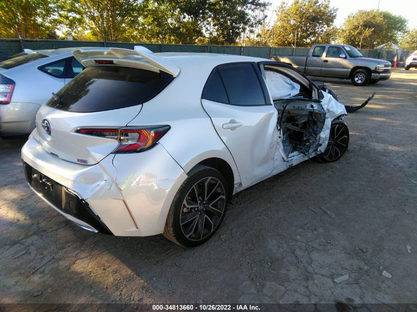 2022 TOYOTA COROLLA HATCHBACK XSE VIN: JTNA4MBE8N3164512
