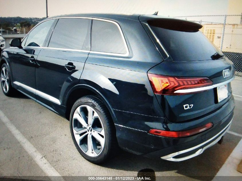2021 AUDI Q7 PREMIUM PLUS VIN: WA1LXAF77MD041544