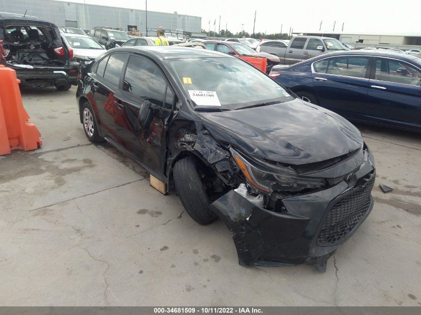 2022 TOYOTA COROLLA LE VIN: 5YFEPMAE4NP321507