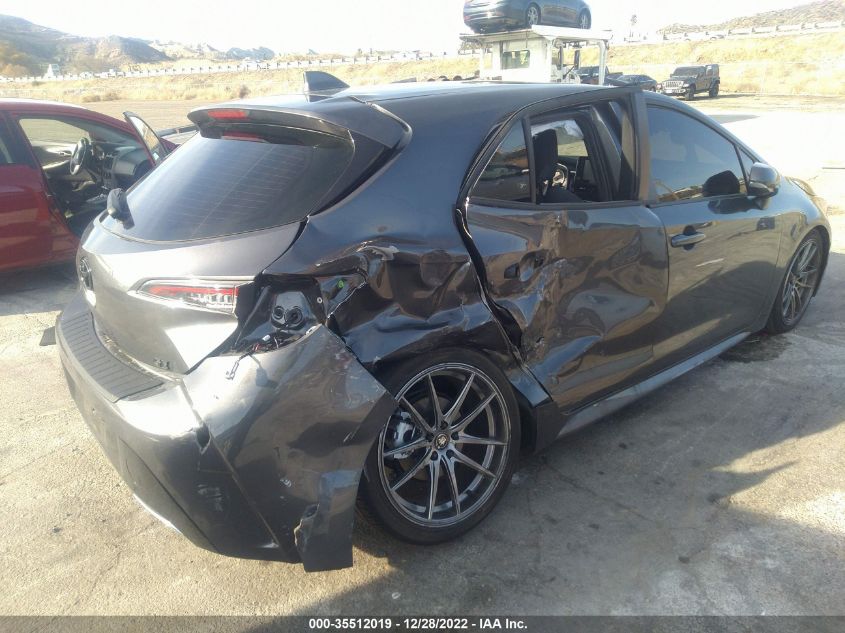 2022 TOYOTA COROLLA HATCHBACK SE VIN: JTNB4MBE1N3179082